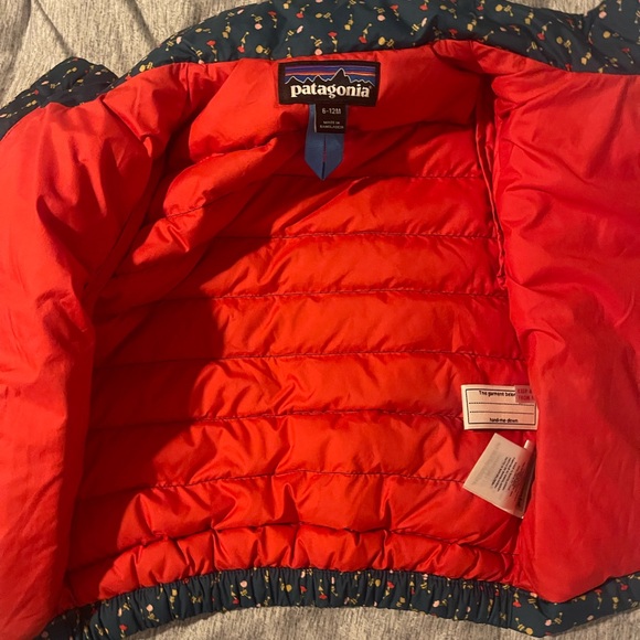 Patagonia Baby Down Sweater Full Zip Jacket Puffer - Picture 4 of 5